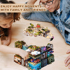 Shifting City Wooden Jigsaw Puzzle