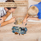 Winter of the stallion Wooden Jigsaw Puzzle