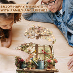 Windowsill in the sun Wooden Jigsaw Puzzle