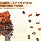 Tree Library  Wooden Jigsaw Puzzle