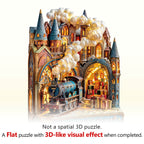 Cloud Platform Wooden Jigsaw Puzzle