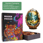 Glass ball scenery Wooden Jigsaw Puzzle