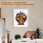 Heart Tree House Wooden Jigsaw Puzzle