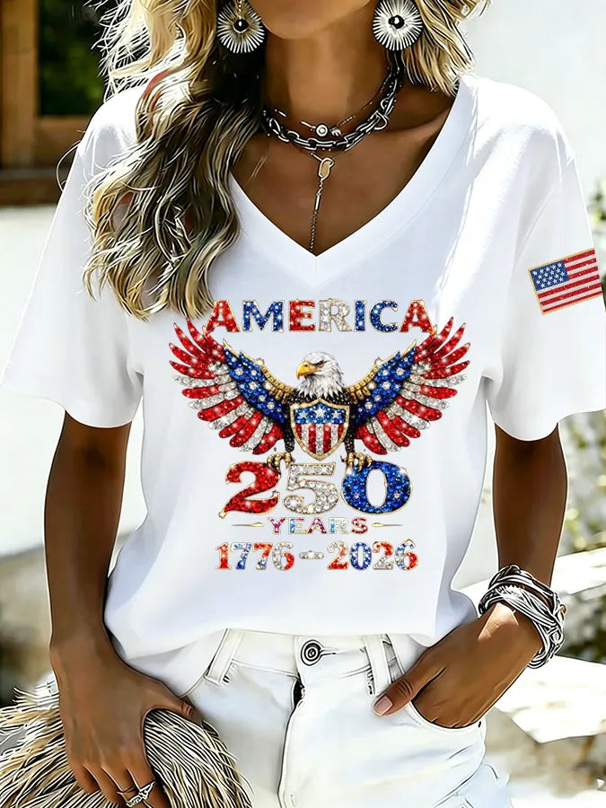 Women's 250 Year Print Short Sleeve T-shirt