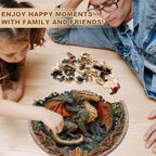 Elements Wood Dragon Wooden Jigsaw Puzzle