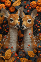 Twin fawns 500 / 1000 Piece Puzzle
