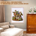 Cat Garden Wooden Jigsaw Puzzle