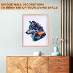 Aurora Wolf Wooden Jigsaw Puzzle