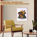Mushroom House Wooden Jigsaw Puzzle