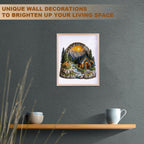 Sunset Cabin Wooden Jigsaw Puzzle
