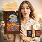 The Eagle Within - Morphing Lenticular Puzzle