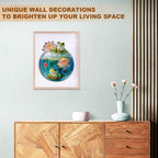 Bubble Haven Frog Wooden Jigsaw Puzzle