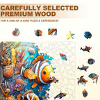Clownfish Story Wooden Jigsaw Puzzle