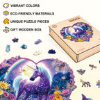 Moonlight Mirage Wooden Jigsaw Puzzle