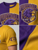 Unisex Baltimore Ravens Football Eagle Shield Printed T-shirt