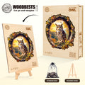 Autumn Owl Wooden Jigsaw Puzzle