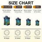 Aqua Time Hall Wooden Jigsaw Puzzle