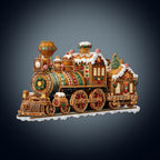 Christmas Mechanical Train-2 Wooden Jigsaw Puzzle
