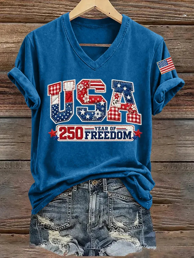 Women's 250 Year Print Short Sleeve T-shirt