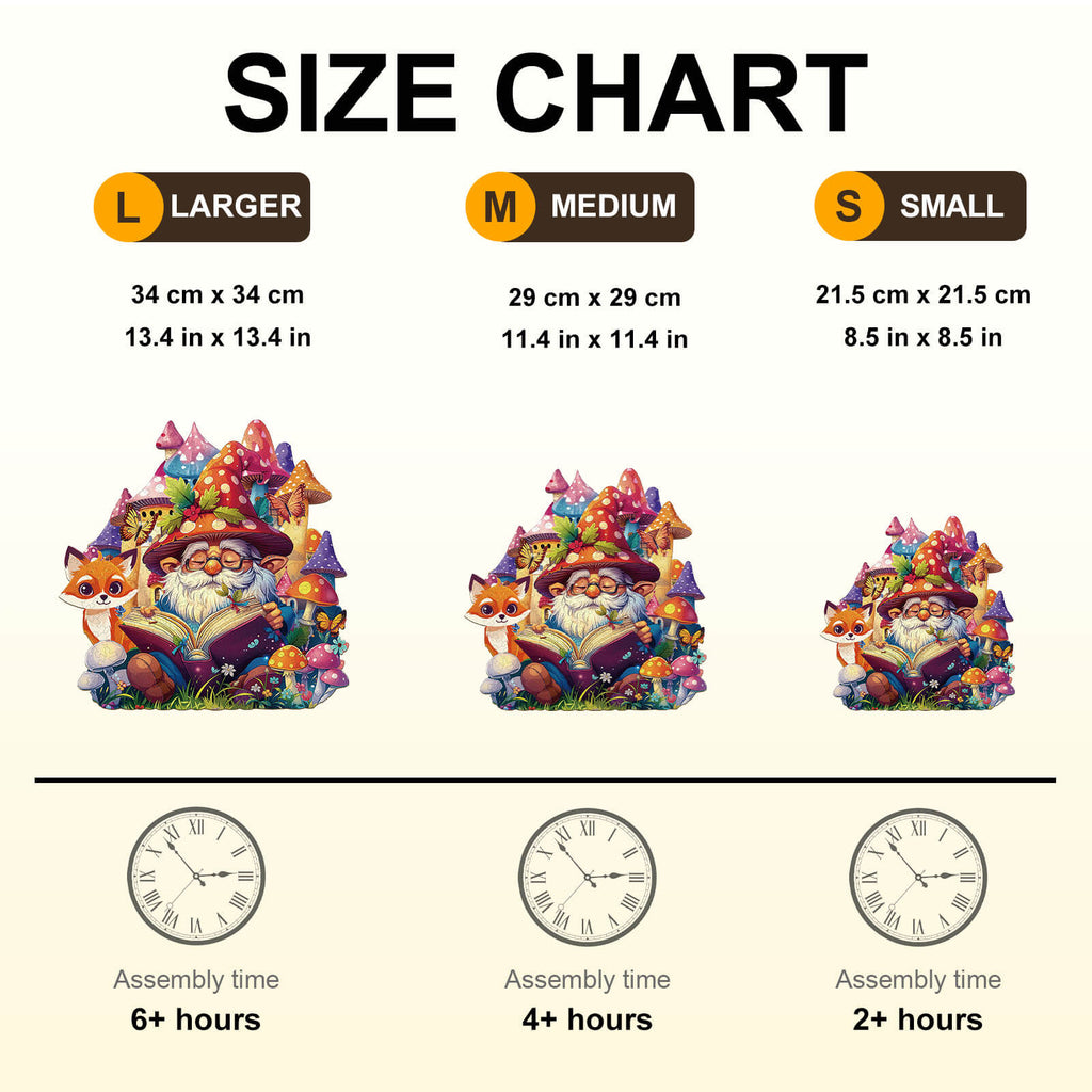 reading time Wooden Jigsaw Puzzle