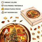 Fox House Wooden Jigsaw Puzzle