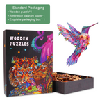 Hummingbird-3 Wooden Jigsaw Puzzle