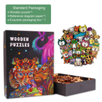 Rich Dog Wooden Jigsaw Puzzle