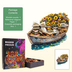 Read quietly Wooden Jigsaw Puzzle