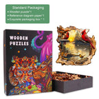 Sunset Lake Wooden Jigsaw Puzzle