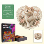 Lace Whispers Wooden Jigsaw Puzzle