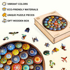 Mosaics of Fez– Morocco Wooden Jigsaw Puzzle