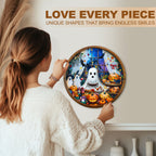 Halloween Party Wooden Jigsaw Puzzle
