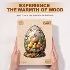 Mother’s Care Wooden Jigsaw Puzzle