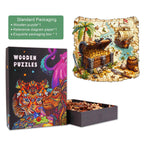 Treasure voyage  Wooden Jigsaw Puzzle