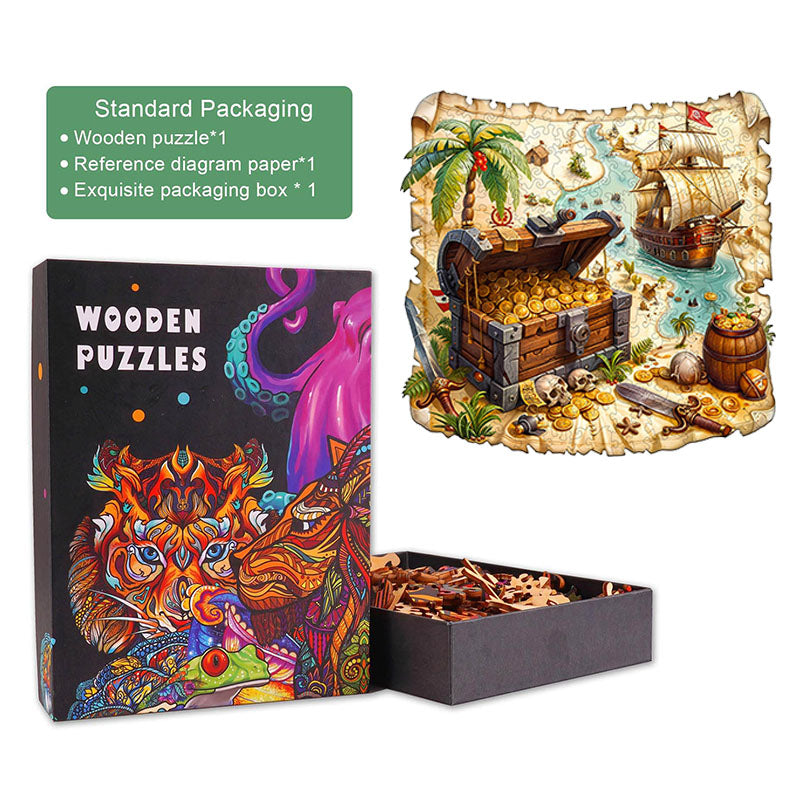 Treasure voyage  Wooden Jigsaw Puzzle
