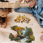 King of the Forest Wooden Jigsaw Puzzle