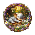Dream Elephant Wooden Jigsaw Puzzle
