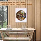 Knitted Room Wooden Jigsaw Puzzle