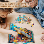 Turtle Story Wooden Jigsaw Puzzle