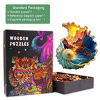 Conch scenery Wooden Jigsaw Puzzle
