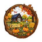 Harvest Day Wooden Jigsaw Puzzle