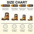 Wheat Field Boots Wooden Jigsaw Puzzle