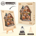 Bear's House - Christmas Wooden Jigsaw Puzzle