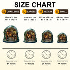 Enchanted Library Wooden Jigsaw Puzzle
