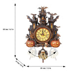 Mysterious Castle– DIY Wooden Clock, 3D Puzzle Craft Kit