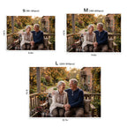Personalized Photo Wooden Puzzle - Love Theme