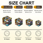 Shifting City Wooden Jigsaw Puzzle