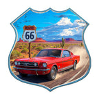 Route 66 Wooden Jigsaw Puzzle