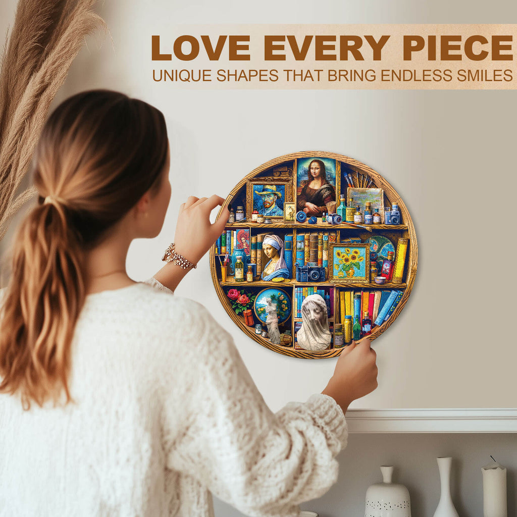 Artist Closet Wooden Jigsaw Puzzle