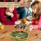 Lettuce Spring Farm Wooden Jigsaw Puzzle